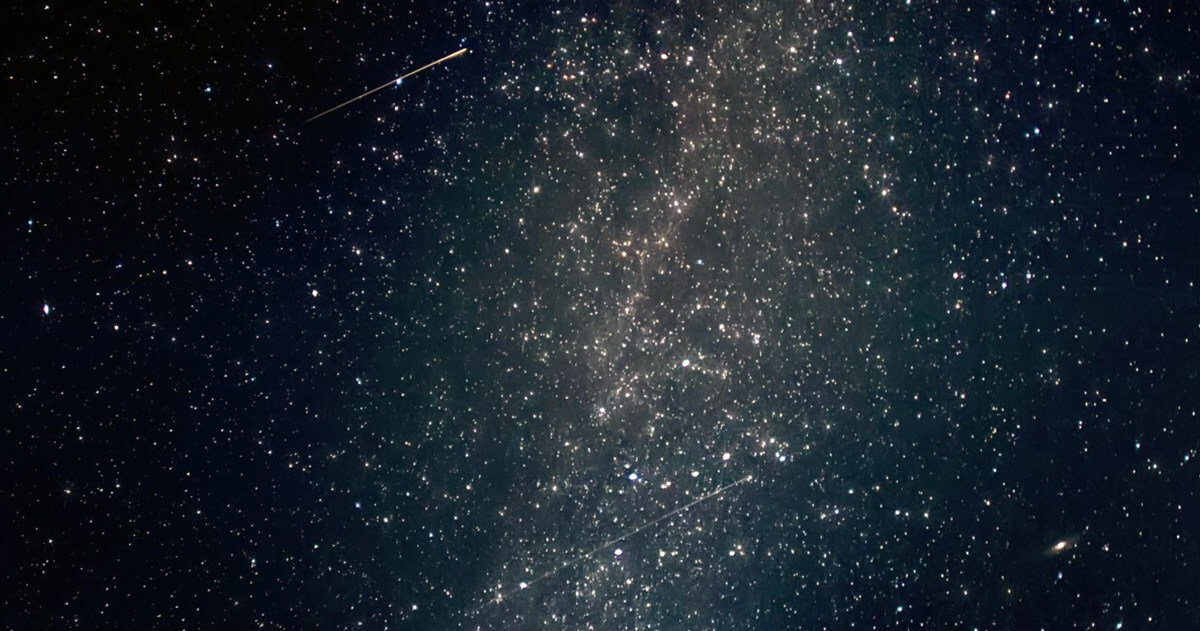 Shooting Stars in October Meteor Showers