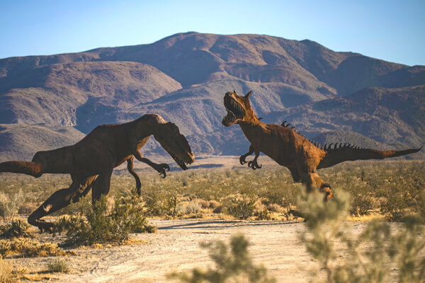 Dinosaurs in the Anza Borrego Desert | Ricardo Breceda |